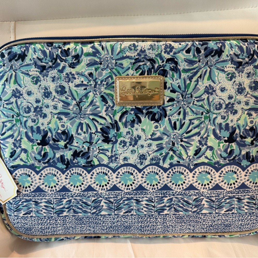 Lily Pulitzer Beautiful design Laptop Sleeve - brand new